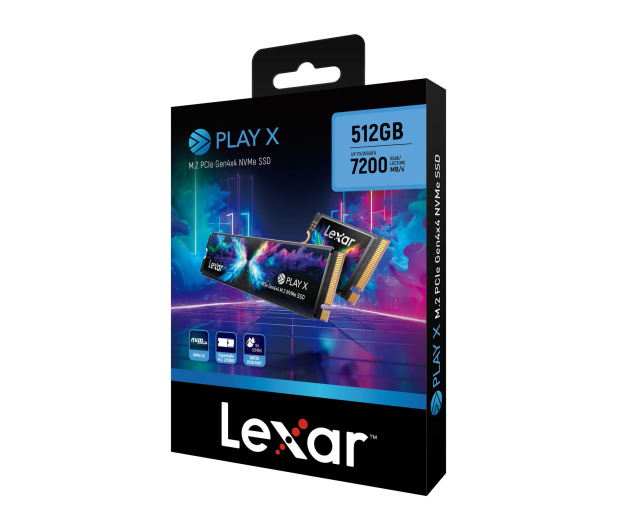 Lexar 512GB M.2 PCIe Gen4 NVMe PLAY X - 1518244 - zdjęcie 5
